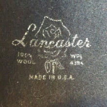 Load image into Gallery viewer, Vintage 50's/60's Old Hollywood 100% Wool Lancaster Retro Hat
