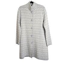 Load image into Gallery viewer, Made in Italy Ilenia M. Wool Blend Midi Sweater Coat/ Cardigan Women&#39;s Large
