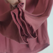 Load image into Gallery viewer, Rae Dunn Hello Fall. Long Sleeve Pullover Stretch Jersey Knit  Women's Small
