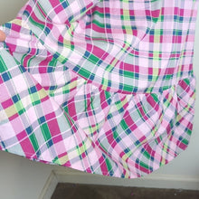 Load image into Gallery viewer, NWT Preppy Pin-Up Mini Poplin Tiered Ruffle Strap Dress Women's Size 10
