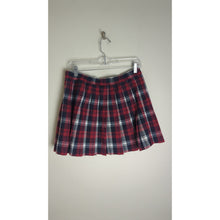 Load image into Gallery viewer, NWOT Simply Southern Plaid Pleated Mini Skirt Women&#39;s Size L

