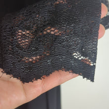 Load image into Gallery viewer, Whimsigoth Black Laced Hi-Lo Dress with Pockets Women's Size Small
