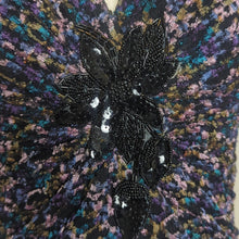 Load image into Gallery viewer, Fairycore Whimsigoth Semi-shear Lace Top With Jewel Embellishment XS
