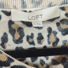Load image into Gallery viewer, Boho Animal Print Button-down Soft Cardigan Women's Size Small
