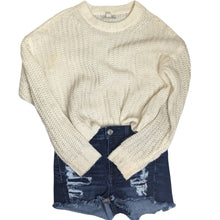 Load image into Gallery viewer, AEO 2 Piece Bundle High-Rise Shortie Size 4 Soft Open Knit Oversized XS …
