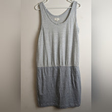 Load image into Gallery viewer, Linen Blend Slip-on Beachy Midi Sleeveless Dress Women's Medium
