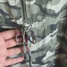 Load image into Gallery viewer, Mini Challis Zip-Front Shirt Dress Camp Women's Size 2X
