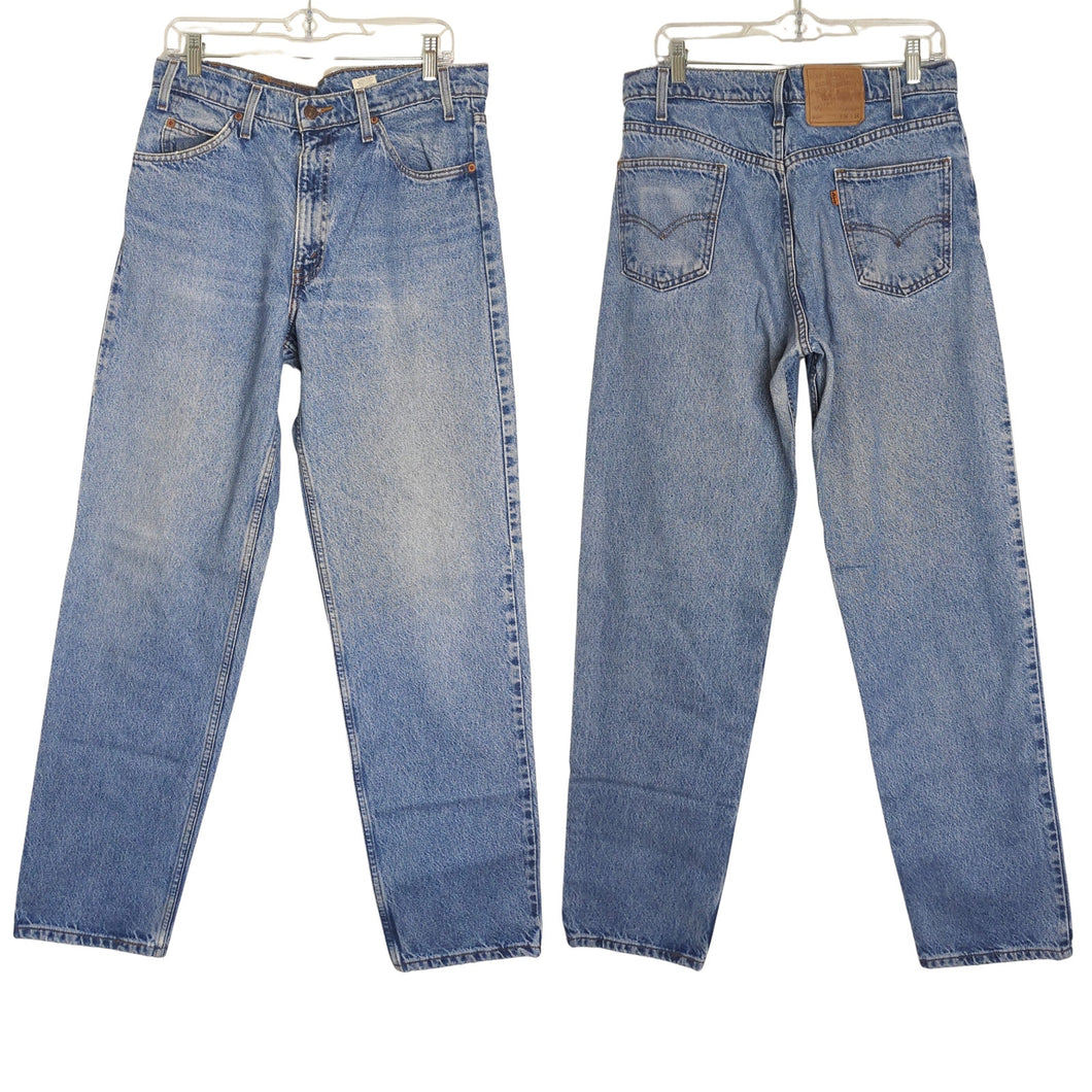 Vintage 90's Levi's 550 Orange Label Jeans Men's 34x34