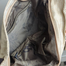 Load image into Gallery viewer, Unique NWT Art to Wear Canvas Handbag Floral Boho Shabby Chic Purse
