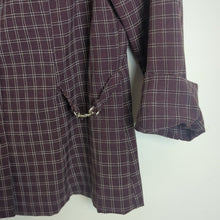 Load image into Gallery viewer, Vintage Y2K Plaid Academia Jacket Streetwear Women's Size Medium
