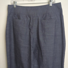 Load image into Gallery viewer, Minimalistic Grey Wide Straight Leg Pants Women's Size 12
