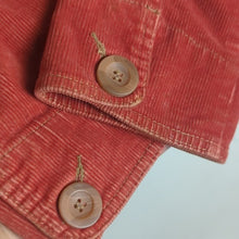 Load image into Gallery viewer, Tulle Anthropologie Rust Corduroy Jacket Mod Buttons Women&#39;s XL*
