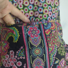 Load image into Gallery viewer, Vintage Vera Bradley Backpack Symphony In Hue Pink Paisley Floral 13x9x4”
