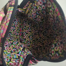 Load image into Gallery viewer, Vintage Vera Bradley Backpack Symphony In Hue Pink Paisley Floral 13x9x4”
