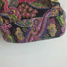 Load image into Gallery viewer, Vintage Vera Bradley Backpack Symphony In Hue Pink Paisley Floral 13x9x4”
