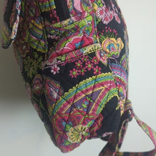 Load image into Gallery viewer, Vintage Vera Bradley Backpack Symphony In Hue Pink Paisley Floral 13x9x4”
