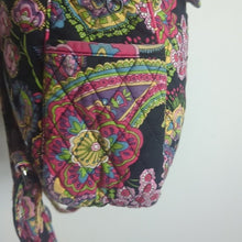 Load image into Gallery viewer, Vintage Vera Bradley Backpack Symphony In Hue Pink Paisley Floral 13x9x4”
