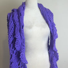Load image into Gallery viewer, Boho Festival Maxi Open Knit Crochet Cardigan Women&#39;s Size Large
