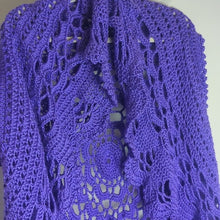 Load image into Gallery viewer, Boho Festival Maxi Open Knit Crochet Cardigan Women&#39;s Size Large
