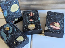 Load image into Gallery viewer, Far Out Galaxy Aloe Vera Soap Bar 5.0 oz Handcrafted Artisan Tea Tree &amp; Lemon Eucalyptus
