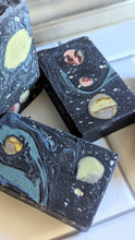 Load image into Gallery viewer, Far Out Galaxy Aloe Vera Soap Bar 5.0 oz Handcrafted Artisan Tea Tree &amp; Lemon Eucalyptus
