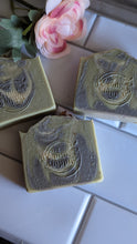 Load image into Gallery viewer, Limited Edition!! Rosemary Mint Goat Milk Soap Bar 4.5 oz Essential Oils Rosemary &amp; Spearmint
