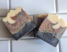 Load image into Gallery viewer, Goodnight Farm - 4.5 oz Goat Milk Soap Bar!!  Farm Sunset Clay Colors
