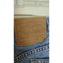 Load image into Gallery viewer, Vintage 90&#39;s Levi&#39;s 550 Orange Label Jeans Men&#39;s 34x34
