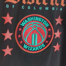 Load image into Gallery viewer, NBA Men's Pro Standard Black Washington Wizards 2023 City Edition T- Men's Large
