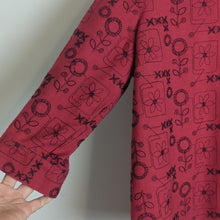 Load image into Gallery viewer, Embroidered Floral Linen Blend Button Down Top/ Shacket Women's Size 14P
