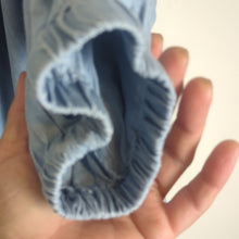 Load image into Gallery viewer, Chambray Boho Top Dramatic Ruffled Sleeves Women Size 22/24
