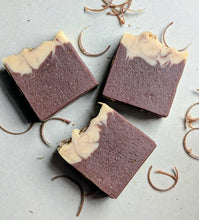 Load image into Gallery viewer, Morning Cocoa Handcrafted 4.0 oz Goat Milk &amp; Tallow Luxury Soap Cocoa with Coconut Cream
