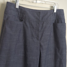 Load image into Gallery viewer, Minimalistic Grey Wide Straight Leg Pants Women's Size 12
