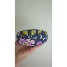 Load image into Gallery viewer, VERA BRADLEY Oversized Clamshell Glass Case Birds, Flowers Dragonflies
