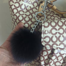 Load image into Gallery viewer, Coach "Leah" Coated Canvas Hobo Large Crossbody Tote Bag Two Bag Charms
