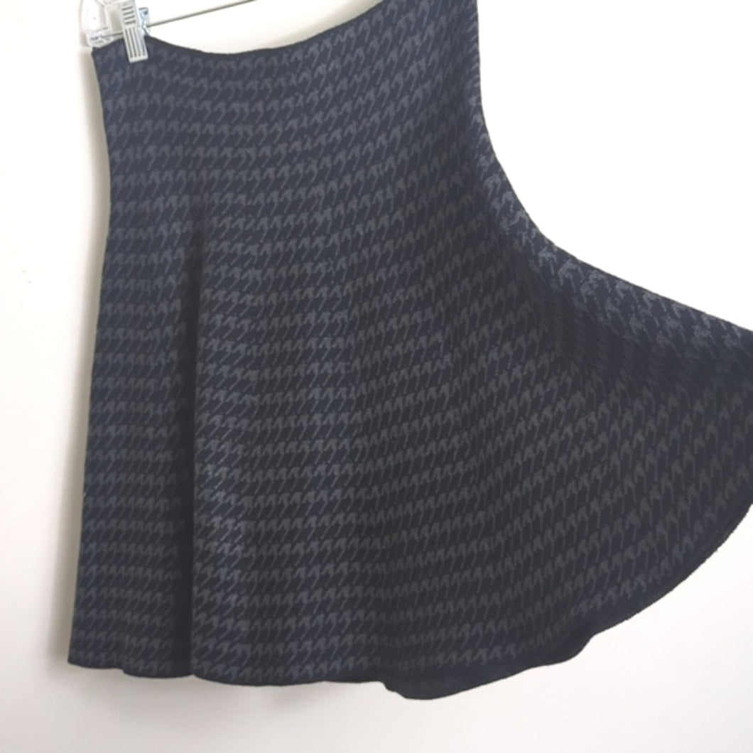 Academia Plaid Fit & Flare Skirt Women's Size S/M