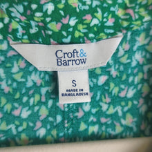 Load image into Gallery viewer, Kelly Green Floral Farmhouse Maxi Dress With Pockets and Belt Women's Size Small
