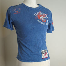 Load image into Gallery viewer, Vintage Affliction T-shirt Patchwork Distressed Unisex X-Small/Small
