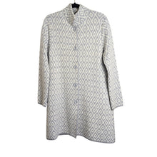 Load image into Gallery viewer, Made in Italy Ilenia M. Wool Blend Midi Sweater Coat/ Cardigan Women&#39;s Large
