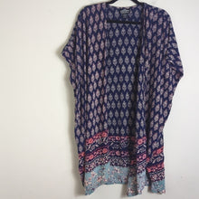 Load image into Gallery viewer, Boho Floral &amp; Paisley Kimono Aztec Women's Medium
