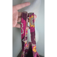 Load image into Gallery viewer, Retired Vera Bradley Carnaby Angel Medium Tote Pink Purple Boho Floral
