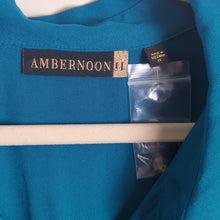 Load image into Gallery viewer, Ambernoon II UPF 30 Maxi Button Down Viscose Shirt Dress Pockets Women's 1X
