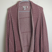 Load image into Gallery viewer, LOGO Boho Coastal Cowgirl Longline Cardigan Women's Large
