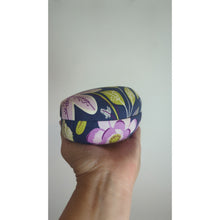 Load image into Gallery viewer, VERA BRADLEY Oversized Clamshell Glass Case Birds, Flowers Dragonflies
