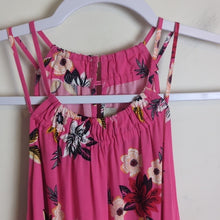 Load image into Gallery viewer, LOFT NWOT Zinnia Halter Tropical Pink Floral Maxi Dress Women's Size Medium
