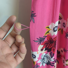 Load image into Gallery viewer, LOFT NWOT Zinnia Halter Tropical Pink Floral Maxi Dress Women&#39;s Size Medium
