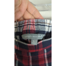 Load image into Gallery viewer, NWOT Simply Southern Plaid Pleated Mini Skirt Women&#39;s Size L
