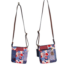 Load image into Gallery viewer, NWT Tommy Hiflinger Cottage Floral Crossbody Athleisure Bag With Charm
