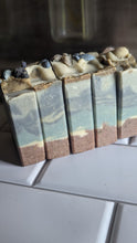 Load image into Gallery viewer, Beach Bum 5 oz Luxury Goat Milk Soap Salty Ocean Mist Natural Fragrance
