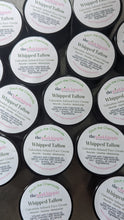 Load image into Gallery viewer, Whipped Tallow Face Cream Infused with Calendula 2oz Amber Class Jar Lightly Scented  Lavender Essential oil
